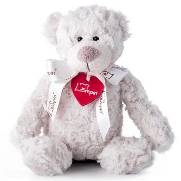 Lumpin - Medvěd Spencer s mašlí, 25cm