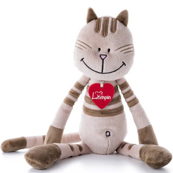 Lumpin Kočka KATE béžová střední 38 cm