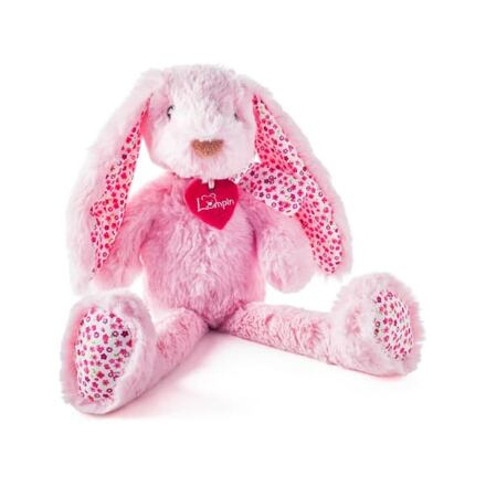 Lumpin - Zajíc Stella růžový, velký, 38cm