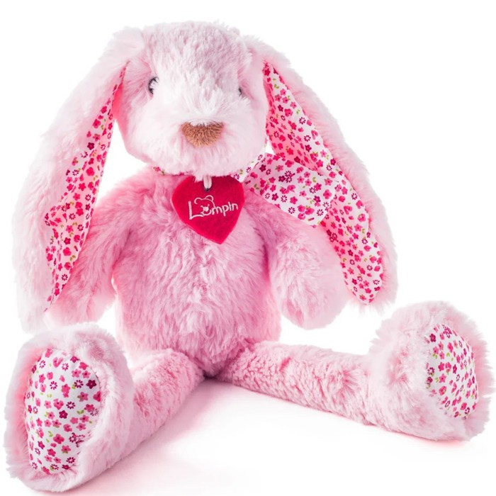 Lumpin - Zajíc Stella růžový, velký, 38cm
