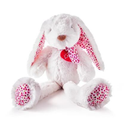 Lumpin - Zajíc Ella bílý, velký, 38cm