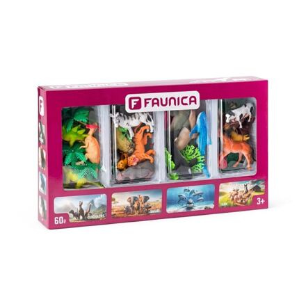 FAUNICA Planeta zvířat figurky sada 4 světů