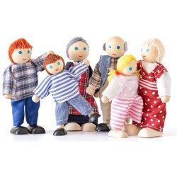 Woody Panenky do domečku A, 6ks