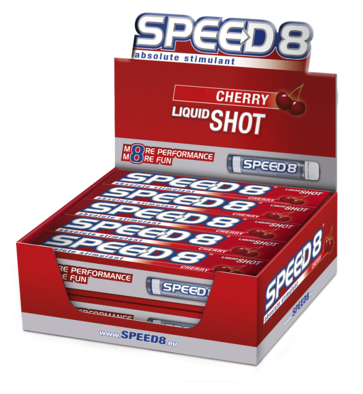 Wellness Food Speed 8 10x20 ml - višeň