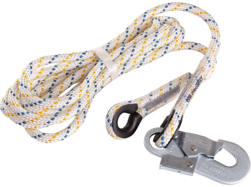 Pomocné lano LP 100 s karabinou 2,5m