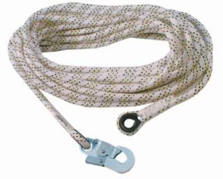 Bezpečnostní lano AC 100 s karabinou, 30 m - Canis CN-4630-005-000-00