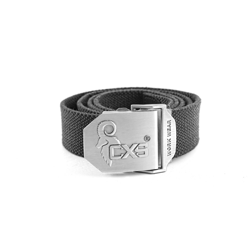 CXS Opasek 4 cm 125cm textilní spona s logem CXS 125 cm