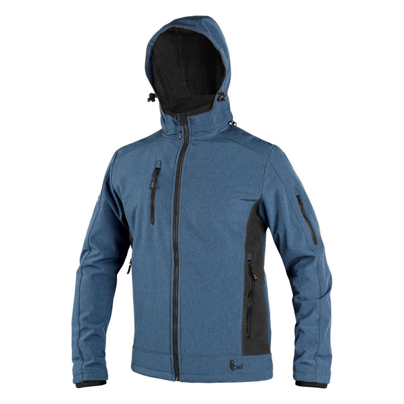 Bunda DURHAM, pánská, modro-černá, vel. 3XL