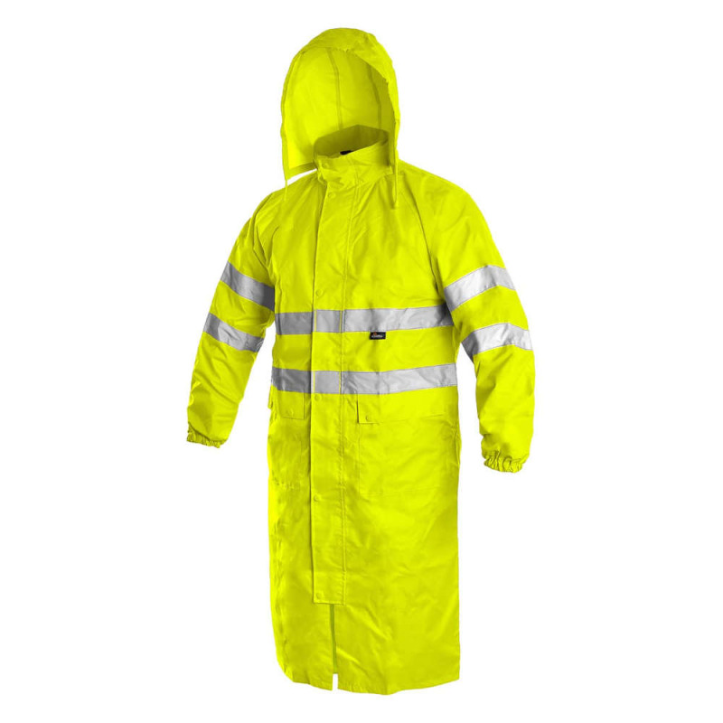 Plášť BATH, výstražný, žlutý, vel. 2XL