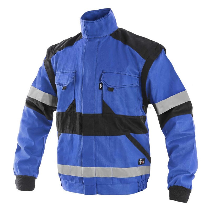 Blůza CXS LUXY BRIGHT, pánská, modro-černá, vel. 48