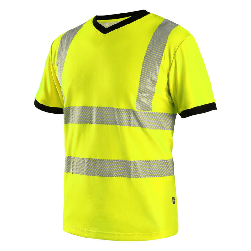 TRIČKO CXS RIPON, VÝSTRAŽNÉ, PÁNSKÉ, ŽLUTO - ČERNÉ vel.M