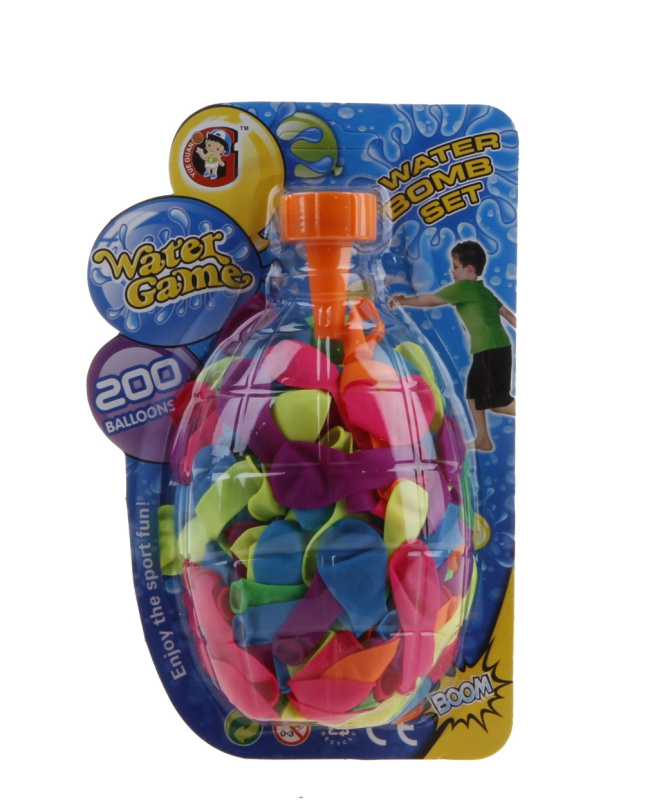 Alltoys Vodní bomby 200 ks s nástavcem