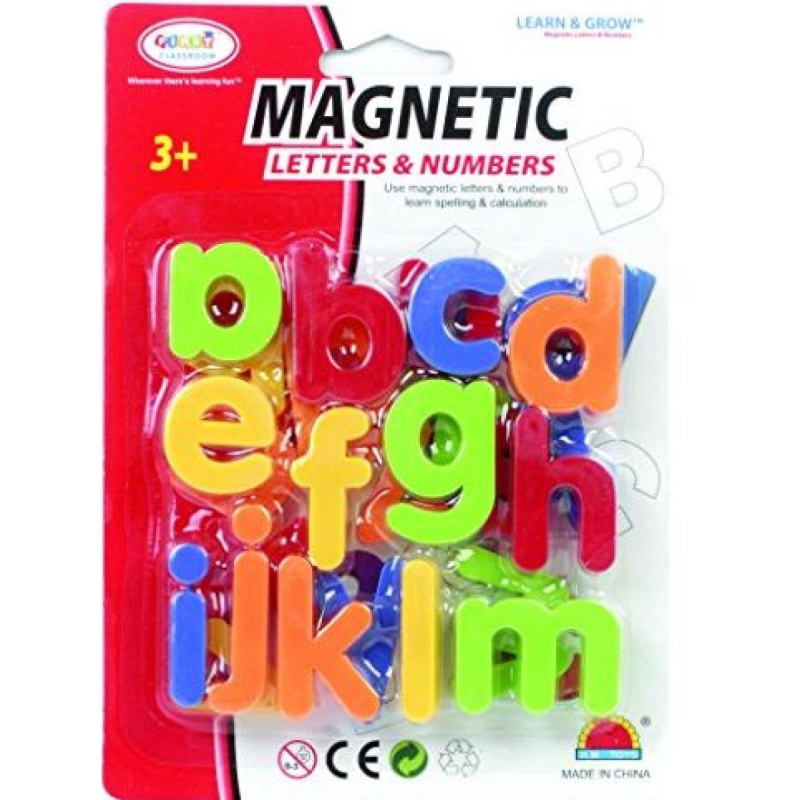 Magnetická písmenka a číslice