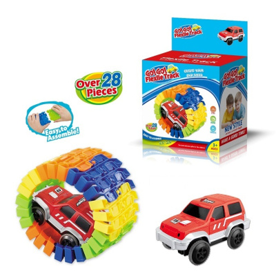 Mustar Autíčko s variabilní dráhou 28 dílů