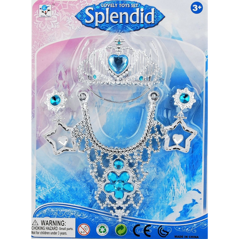 Šperky sada s korunkou pro princezny