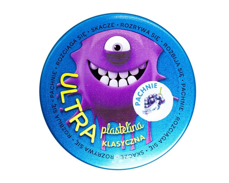Vonná ultra plastelína fialová hroznová 100 g