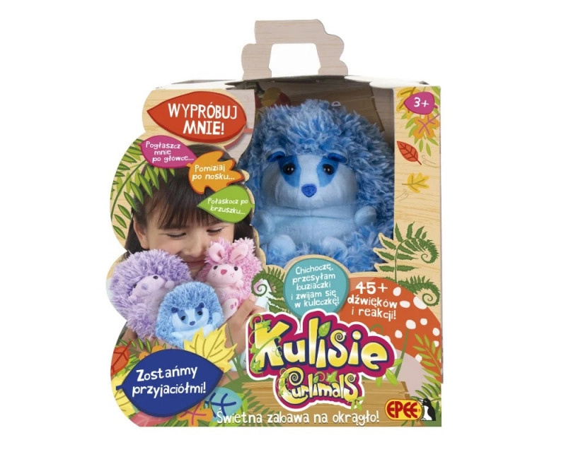 Interaktivní maskot Kulisie Blue Badger