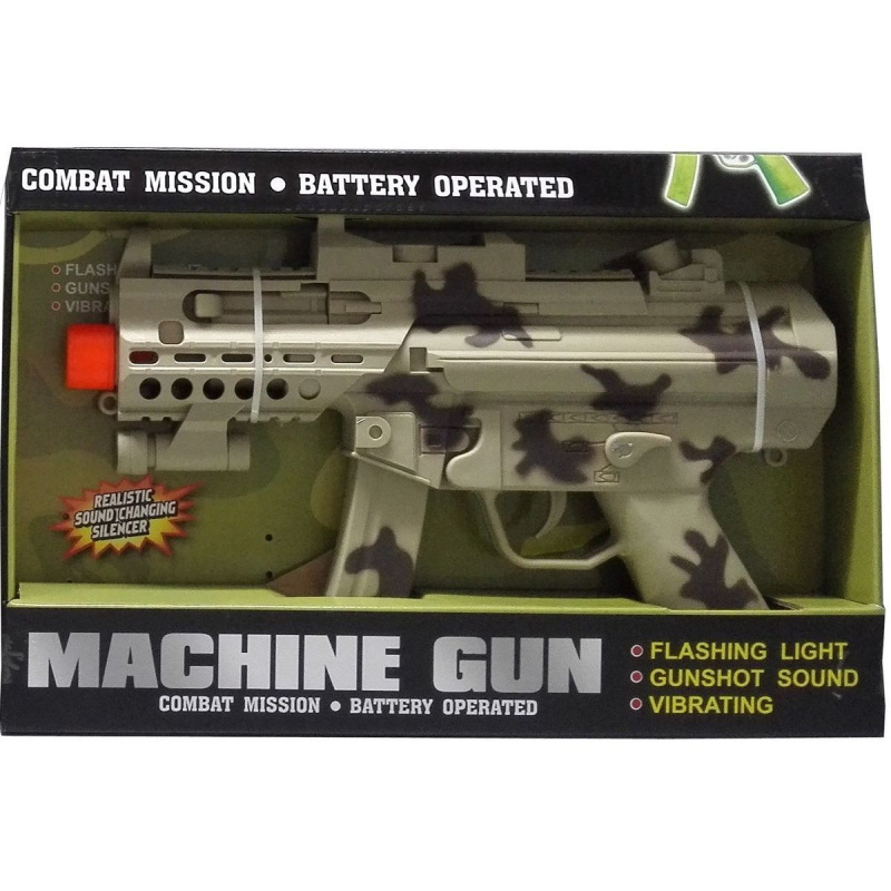 Samopal se světelnými a zvukovými efekty pro děti