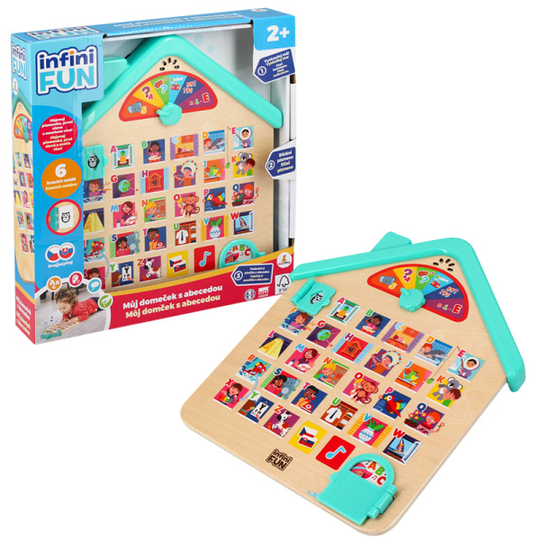 Alltoys domeček s abecedou Cide
