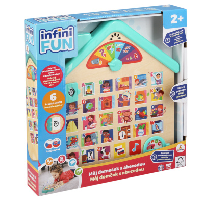 Alltoys domeček s abecedou Cide