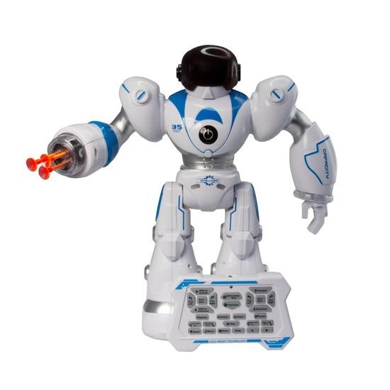 Alltoys Robot Robin modro-bílý