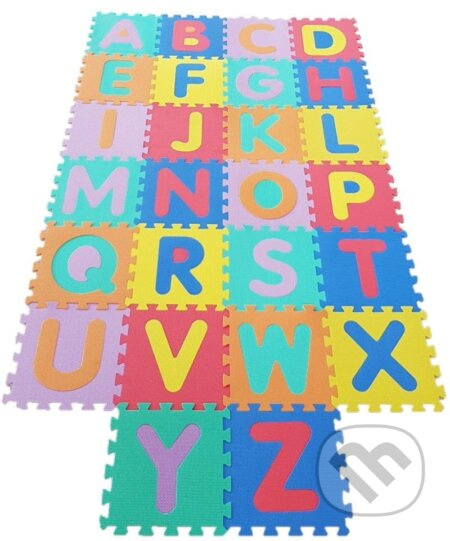 Pěnové puzzle abeceda 26 ks