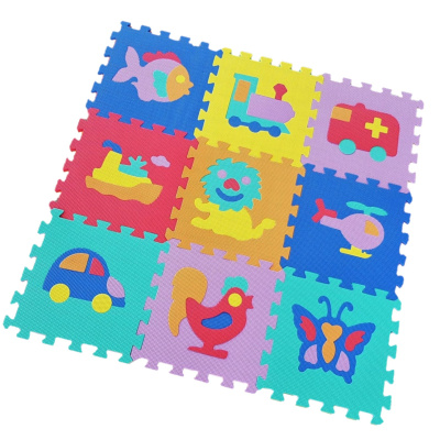 Alltoys puzzle zvířátka a dopravní prostředky 9 ks