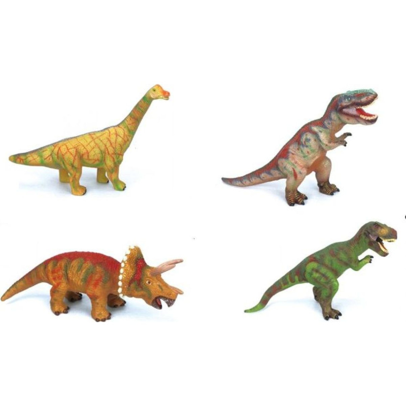 Dinosaurus měkký 4 druhy 36 cm