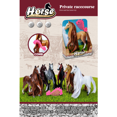 Alltoys Koník + hřebínek