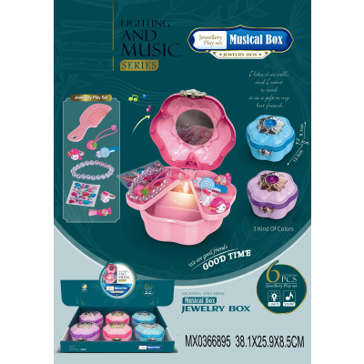 Květinová šperkovnice pro děti