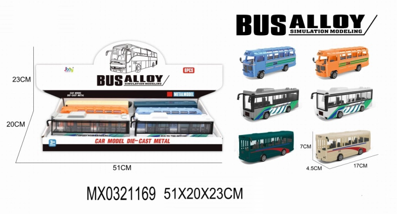 Alltoys Autobus 157 šedo-zelený