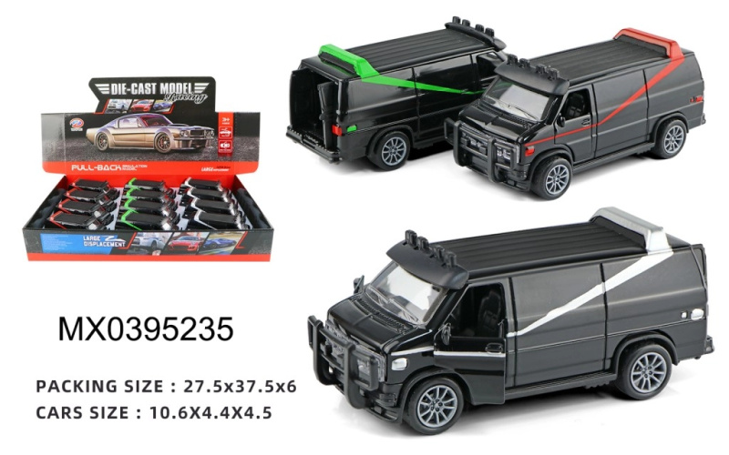 Alltoys Auto transportér 57 zeleno-černý