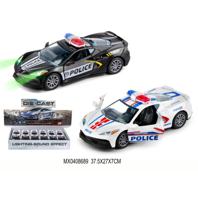 Autíčko kovové policie 1 :32