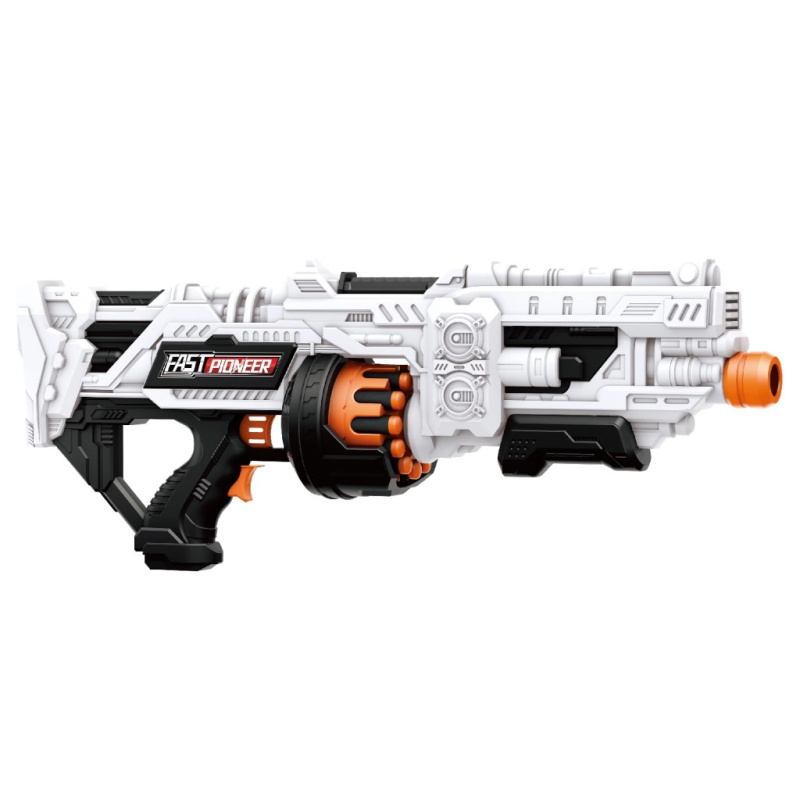 Alltoys Blaster Fast bateriový s rotačním zásobníkem a 12 ks nábojů