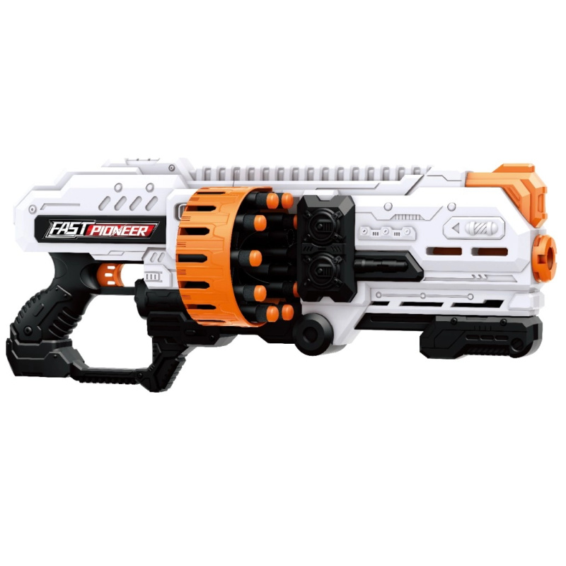 Alltoys Blaster Fast bateriový s rotačním zásobníkem a 20 ks nábojů