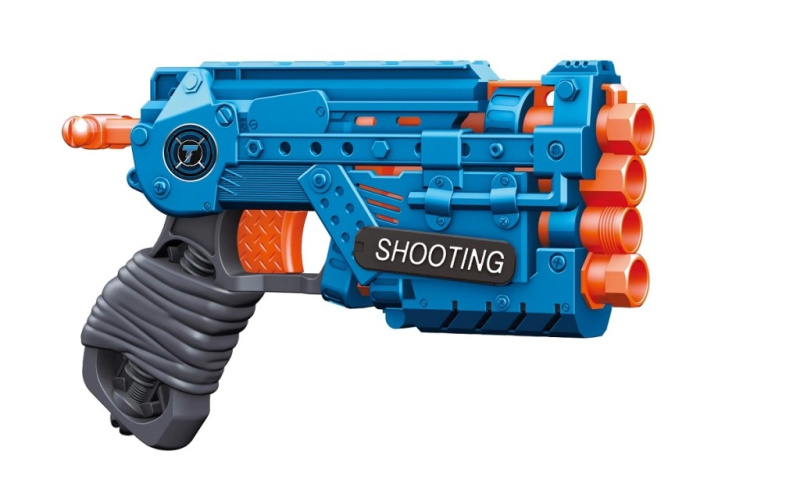 Alltoys Blaster Turbo mini a 6 ks nábojů