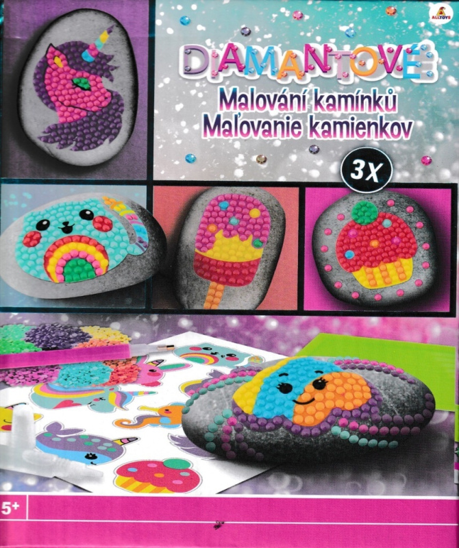 Grafix Malování na kameny vesmír