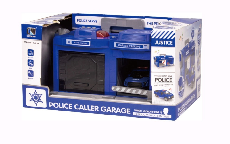 Alltoys Policejní hrací set garáž
