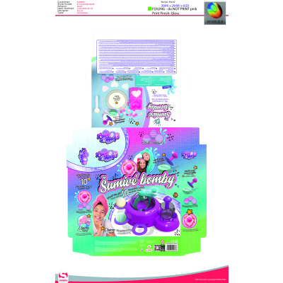 Alltoys Šumivé bomby Love and Hugs