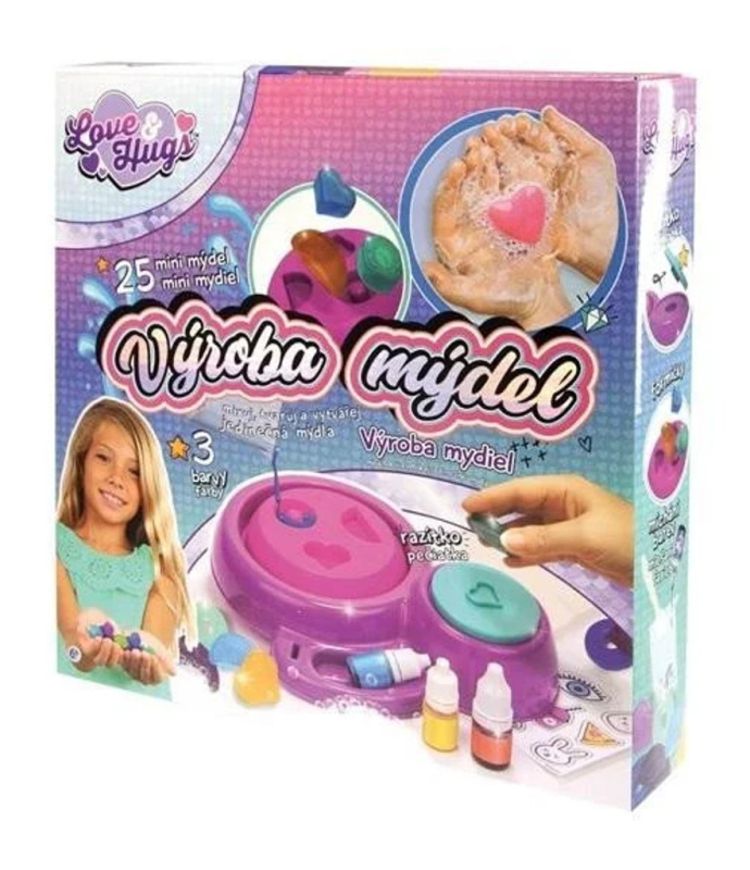 Alltoys Výroba mýdel Love and Hugs