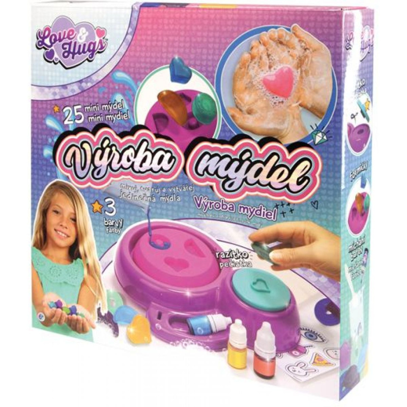 Alltoys Výroba mýdel Love and Hugs