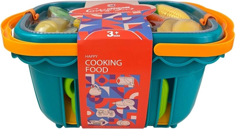 Alltoys Košík s krájecím jídlem 58