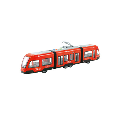 Alltoys Tramvaj na setrvačníkčervená 1:16