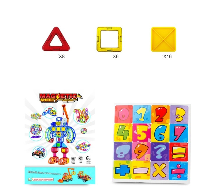 Alltoys Magnetická stavebnice 30 ks