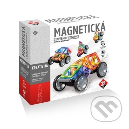Alltoys Magnetická stavebnice 32 ks