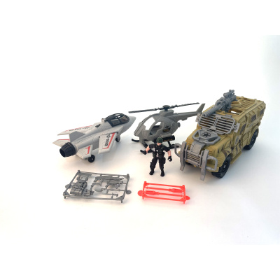 Alltoys Velká vojenská sada stíhačka