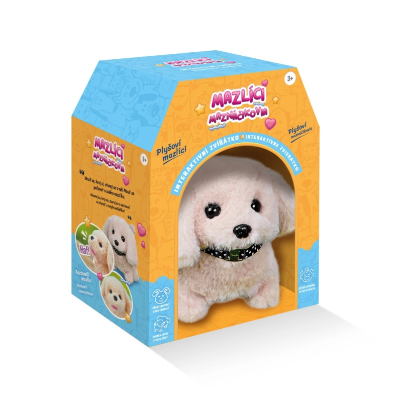 Alltoys Mazlíci pejsek Alík béžový