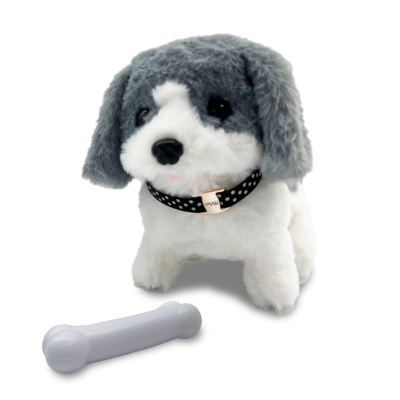 Alltoys Mazlíci pejsek Punťa šedobílý