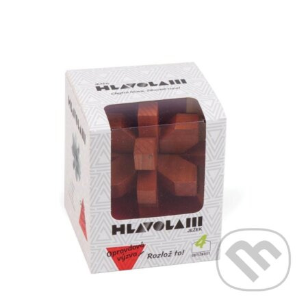 Alltoys Dřevěný hlavolam Ježek