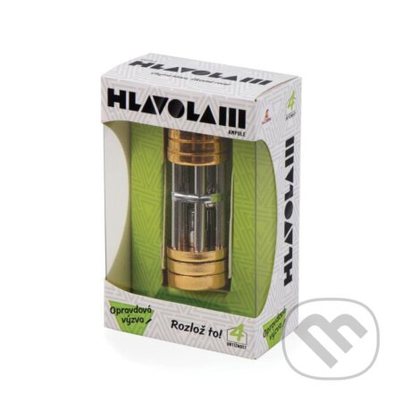 Kovový hlavolam – Ampule